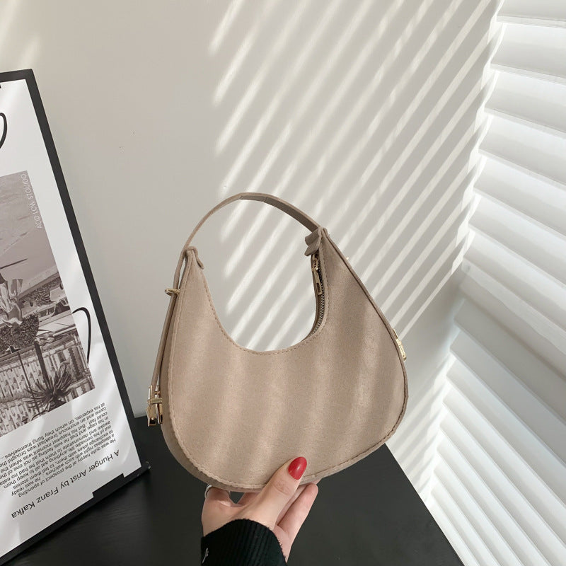 Wholesale Solid Color Elegant Women' s Bag Stone Pattern Underarm Bag